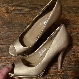 Rose gold heels